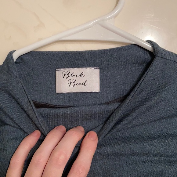 Cute Teal Mini Dress - Picture 4 of 5